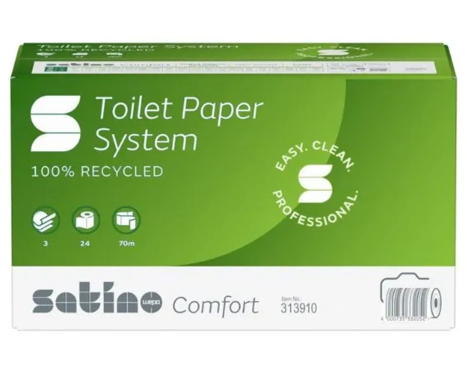 Satino Toiletpapier JT3 Systeemrol 3-laags (24x70m)