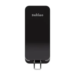 Satino zeepdispenser handmatig 1000ml zwart