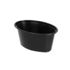 Sausbakje Ovaal Zwart 88 mm (50x 75ml)