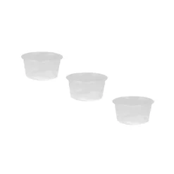 Sausbakje transparant 80 cc 70.3 mm (50 stuks)