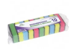 Schuurspons Assorti Kleur 90x58x30 mm (10 stuks)