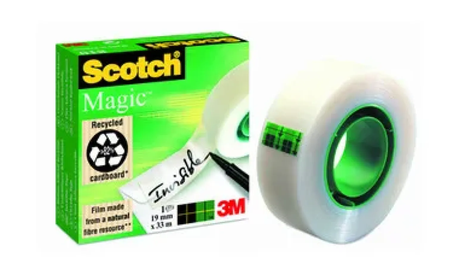Scotch plakband Magic Tape ft (19mm x 33m)
