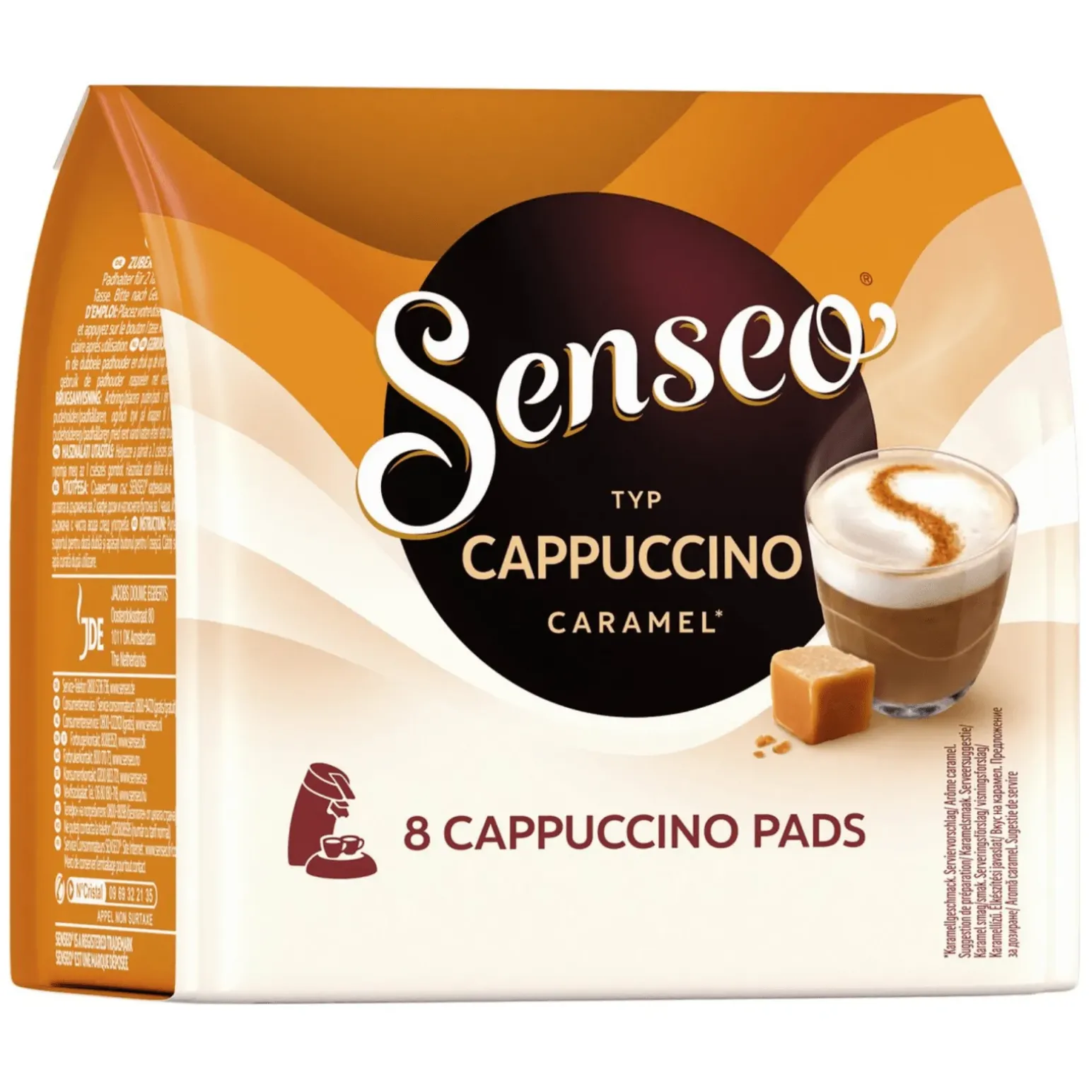 Senseo Cappuccino Caramel (4x 8-pads)