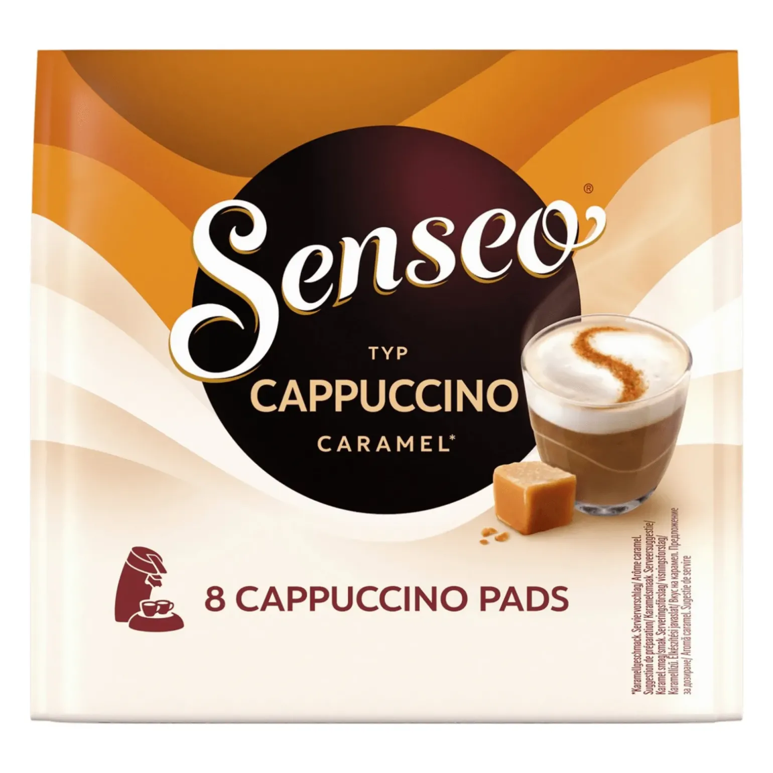 Senseo Cappuccino Caramel (4x 8-pads)