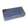 Servet blauw 1-laags 33×33 cm 1/4 vouw (500 stuks)