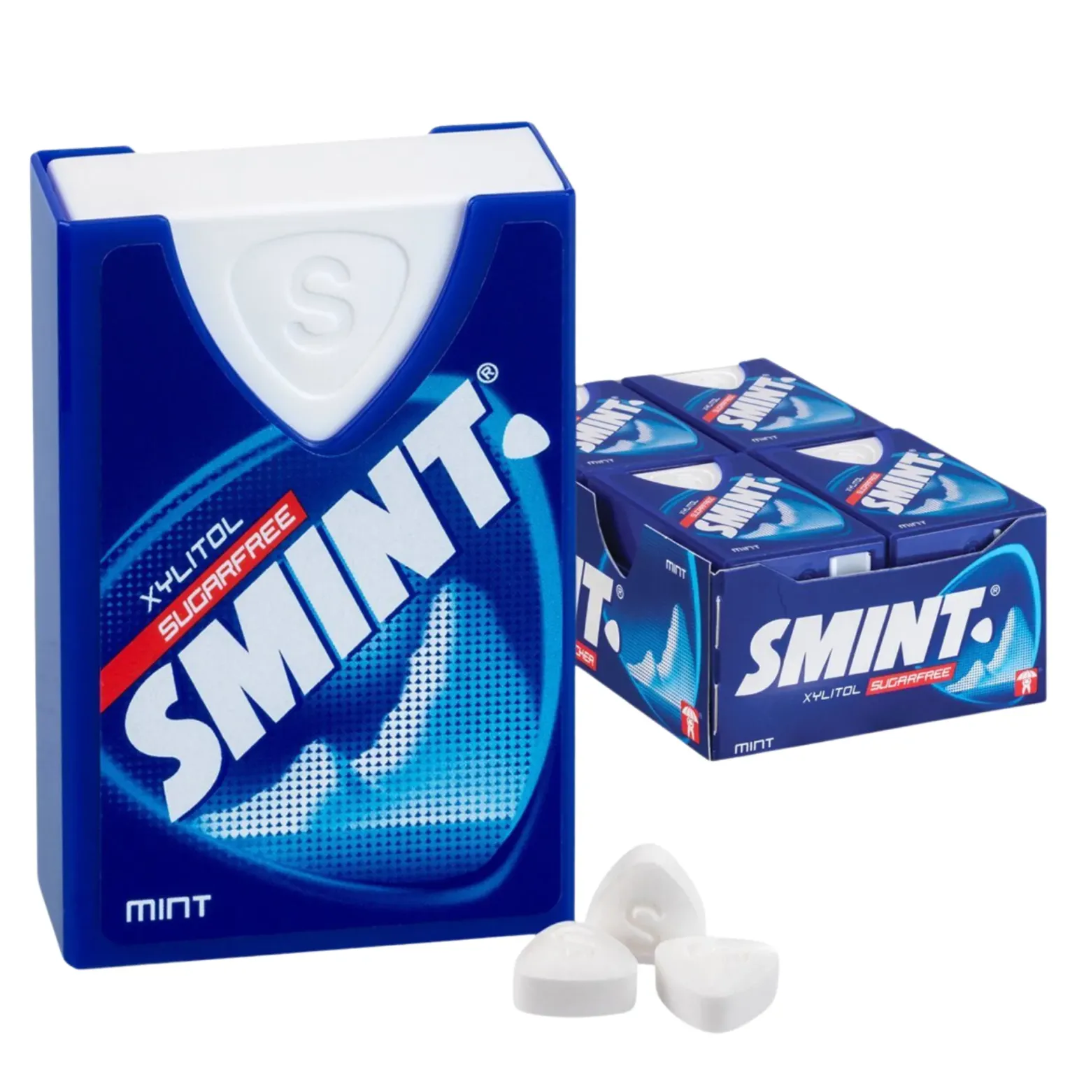 Smint Mint Blauw (12x 40 stuks)