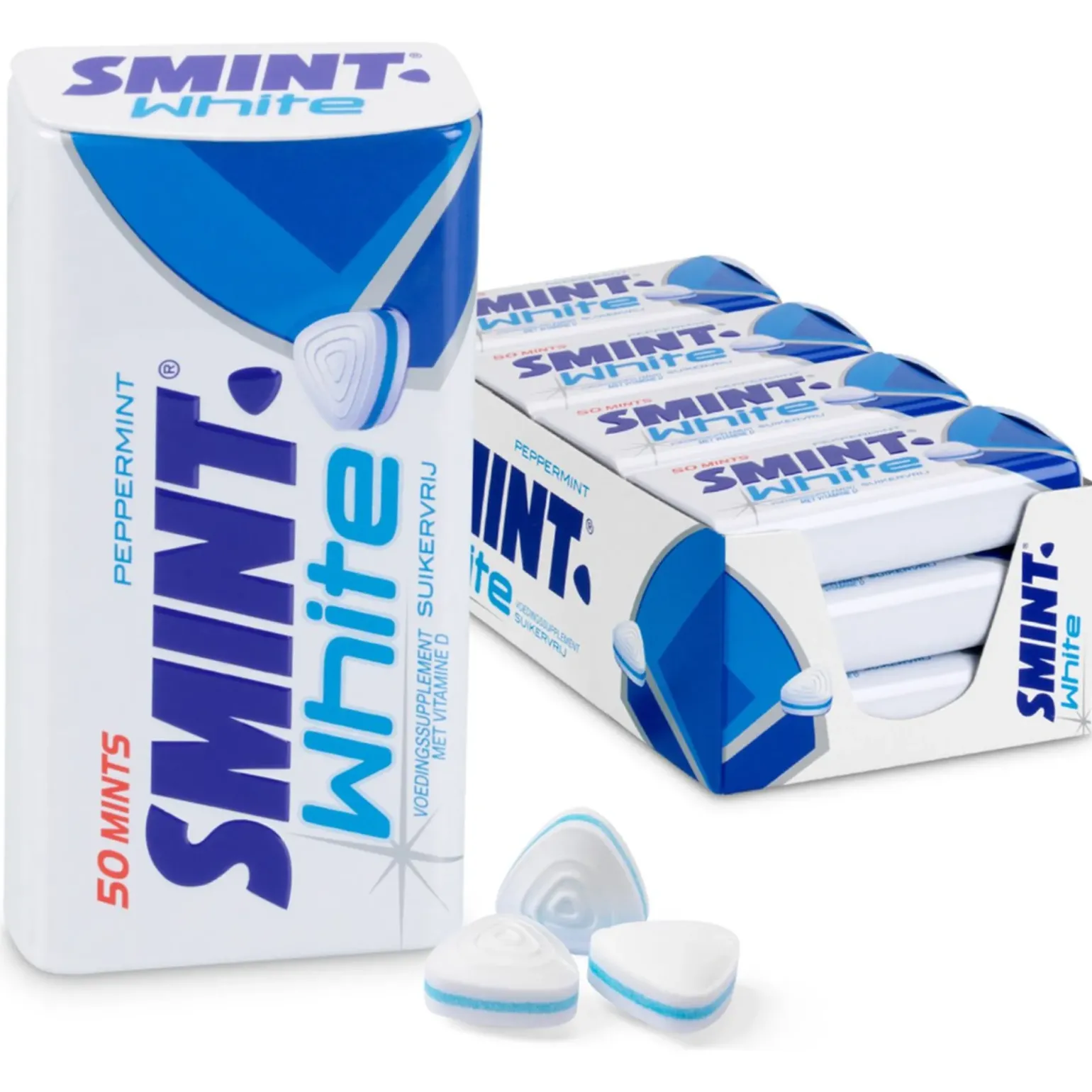 Smint White Peppermint Blikje (12x 35gr)