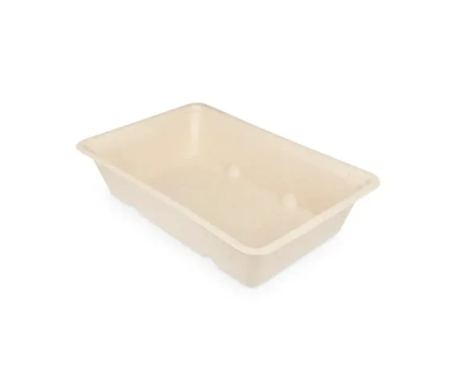 Snackbakje A13 Bagasse PFAS-vrij (500 stuks)