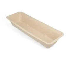 Snackbakje A16 Bagasse PFAS-vrij (500 stuks)