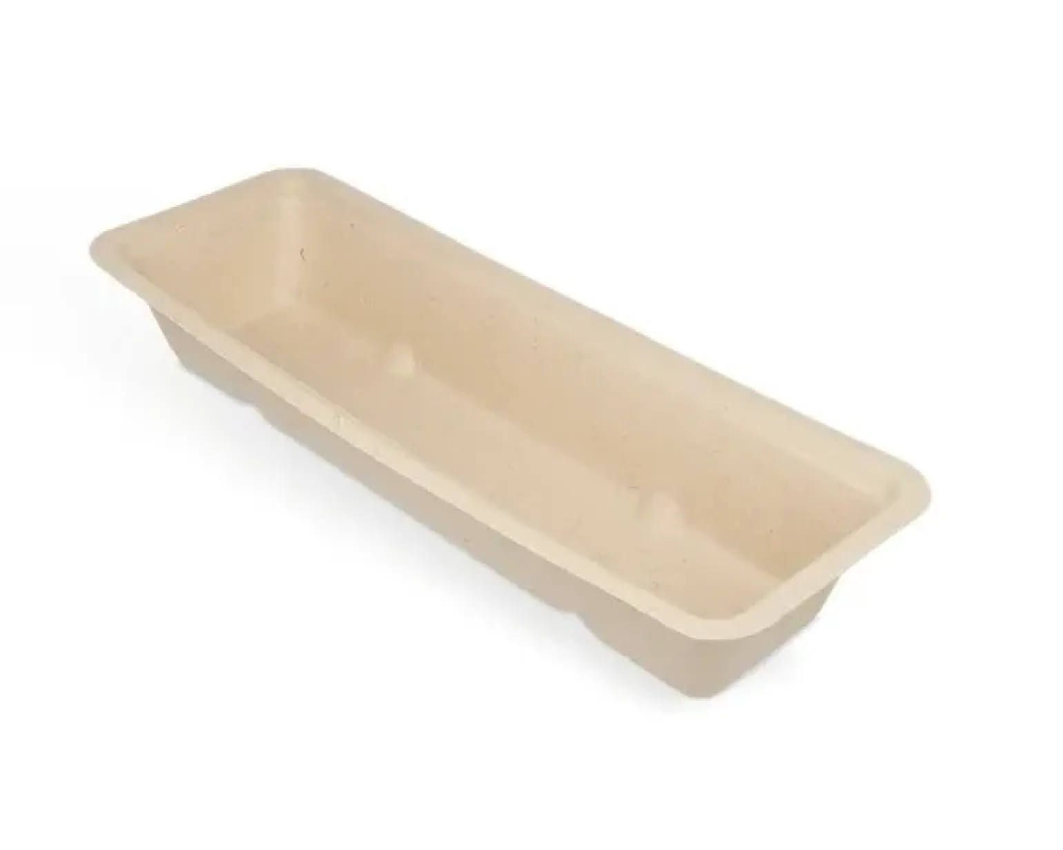 Snackbakje A16 Bagasse PFAS-vrij (500 stuks)