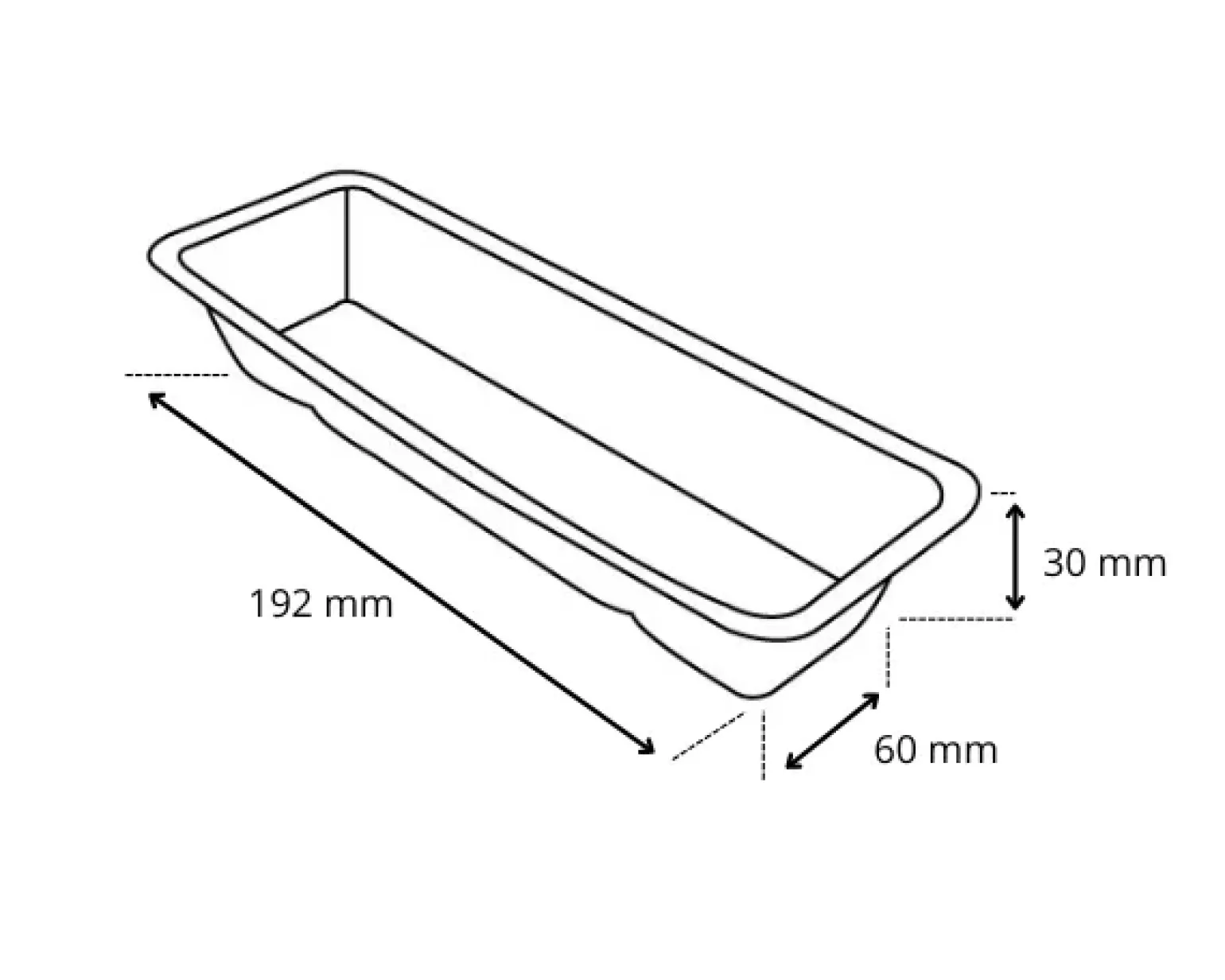 Snackbakje A16 Bagasse PFAS-vrij (500 stuks)
