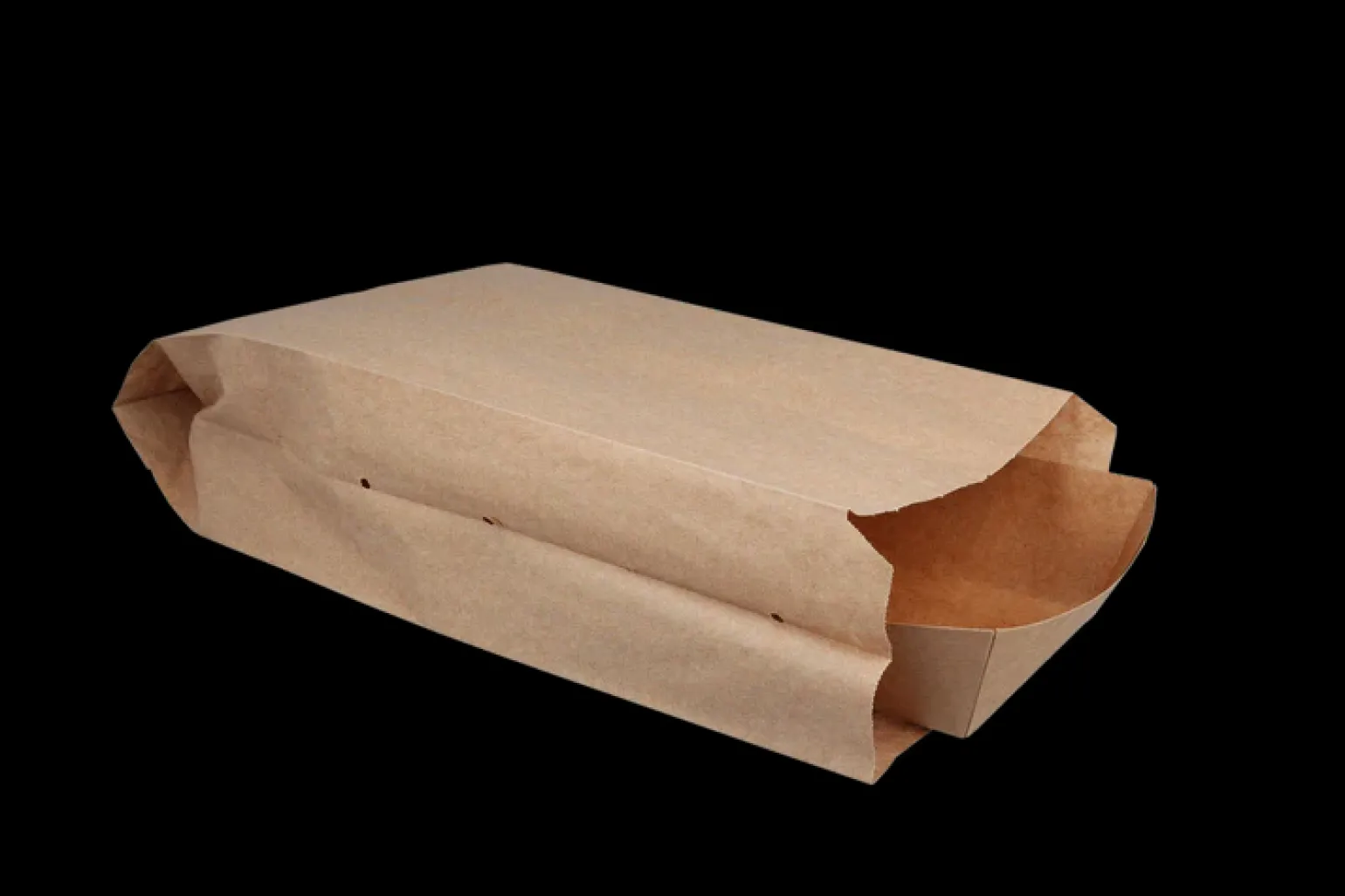 Snackzak Geperforeerd Kraft nr.28 BIO (2 pond)(1000 stuks)