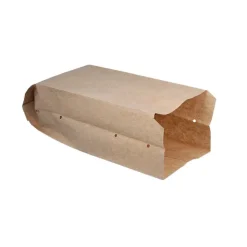 Snackzak Geperforeerd Kraft nr.25 BIO (0.5 pond)(1600 stuks)