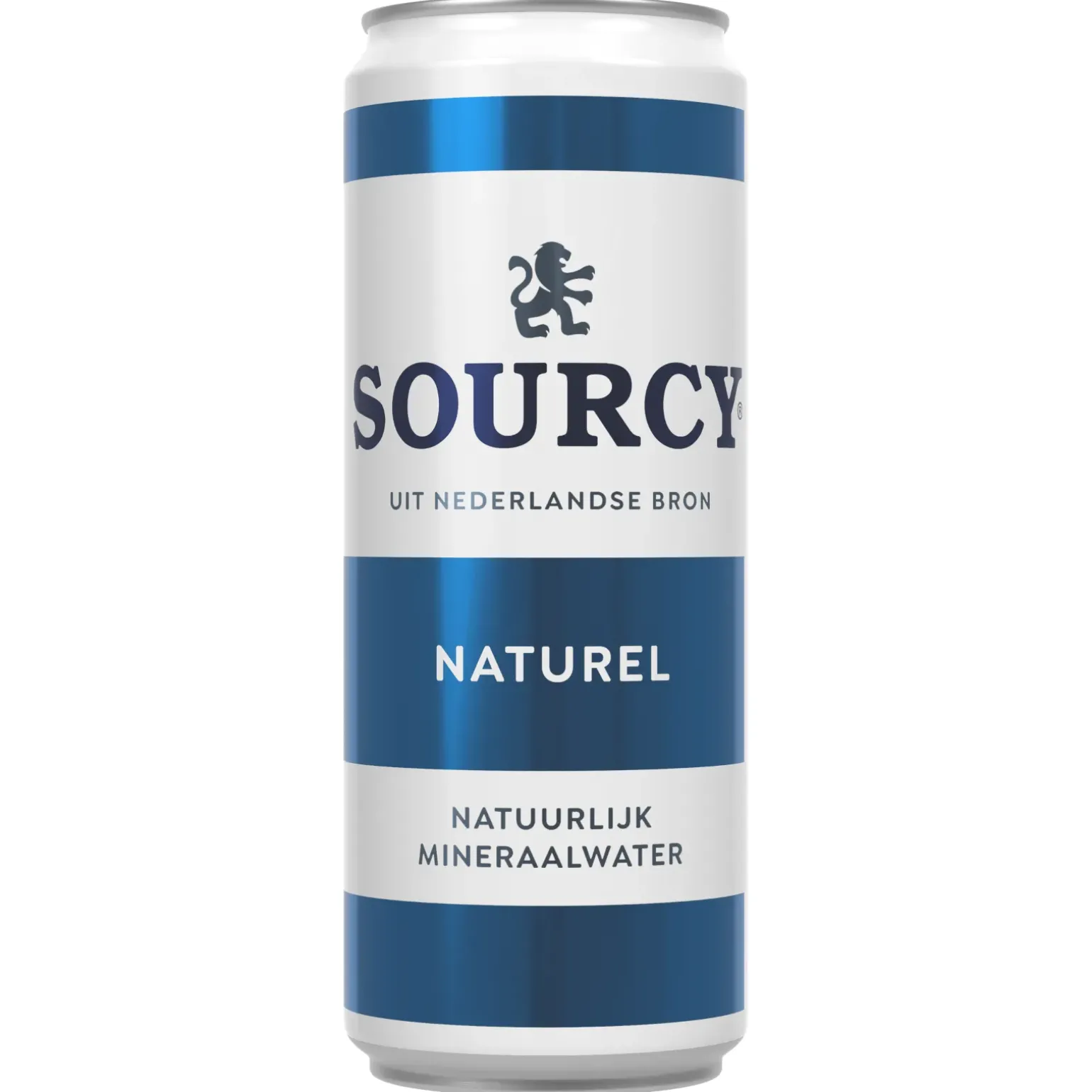 Sourcy Blauw Mineraalwater Naturel Blik (24x33cl)