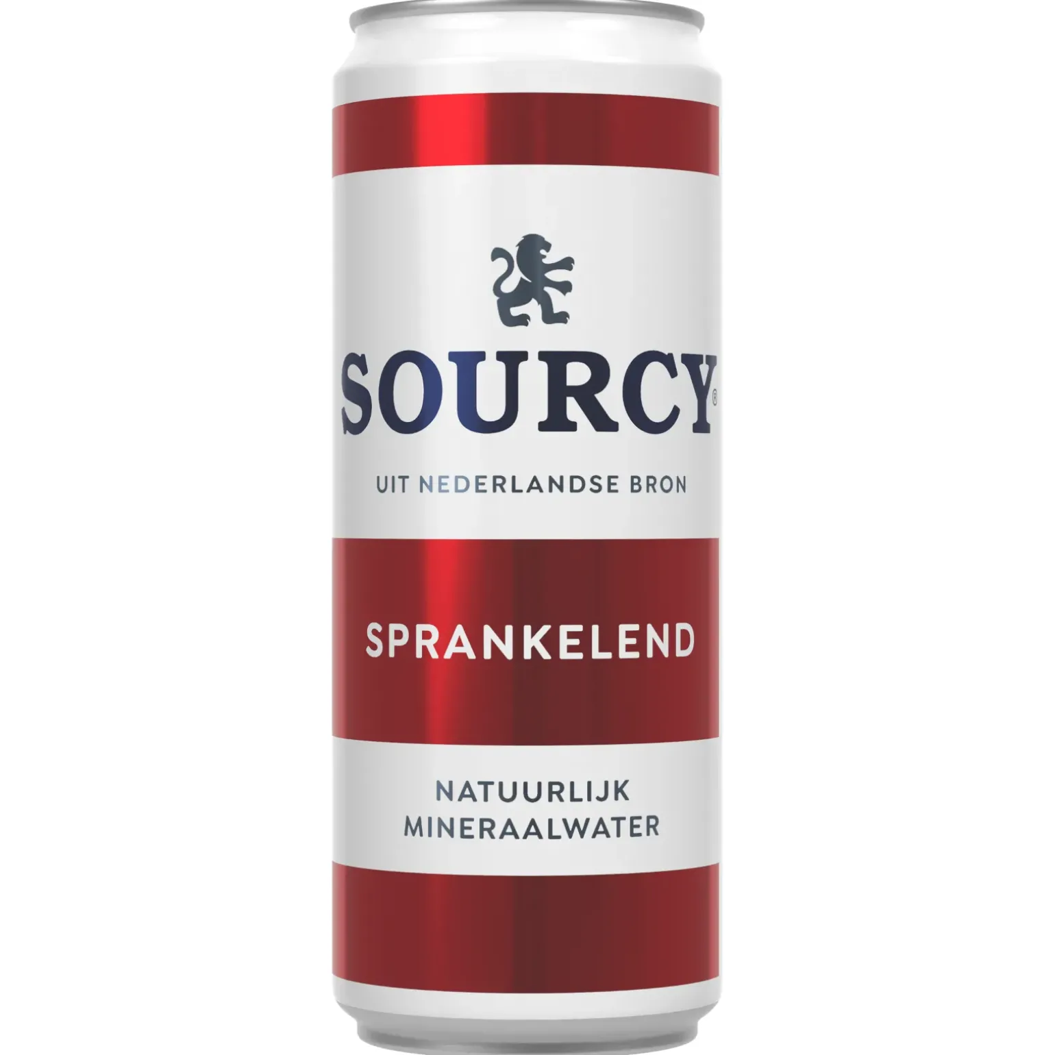 Sourcy Rood Mineraalwater Sprankelend (24x33cl)