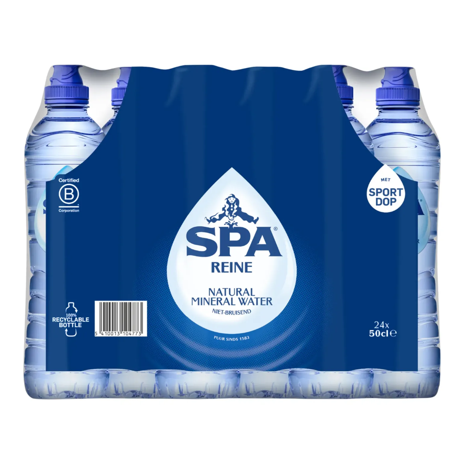 Spa Reine Blauw Sportdop (24x 50cl)