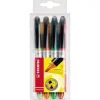 STABILO NAVIGATOR markeerstift, etui (4 stuks)