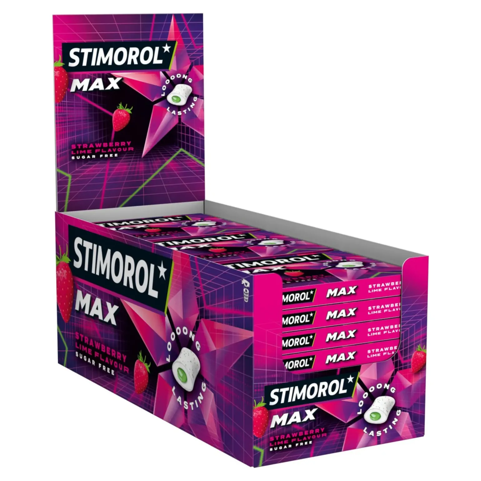Stimorol Max Strawberry Lime (21x 20gr)