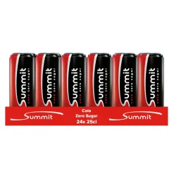Summit Cola Zero Blik (24x25cl)
