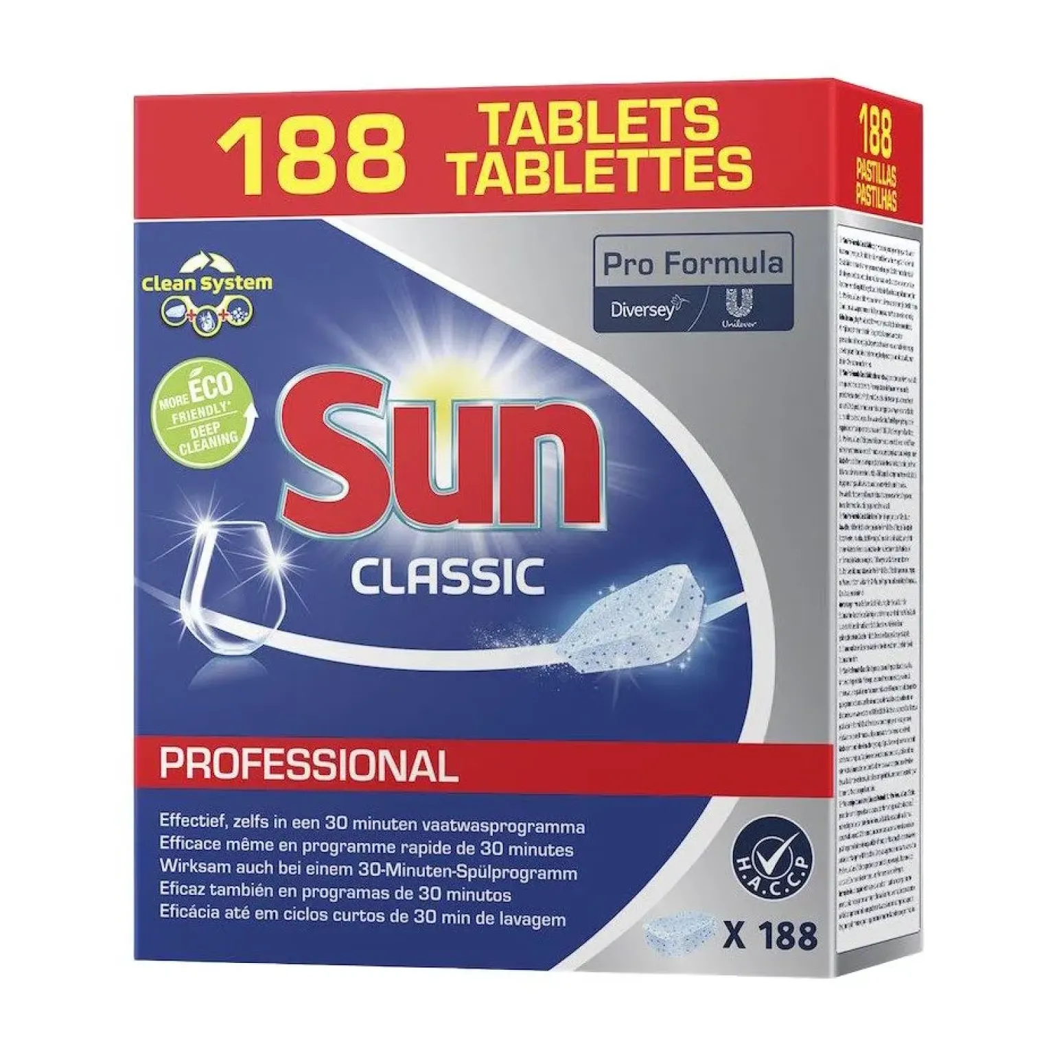 Sun Professional Vaatwastabletten (188 stuks)