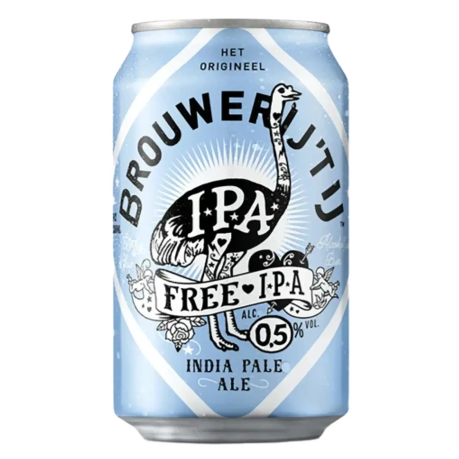 ’t IJ Free IPA 0.5% blik (12x 33cl)
