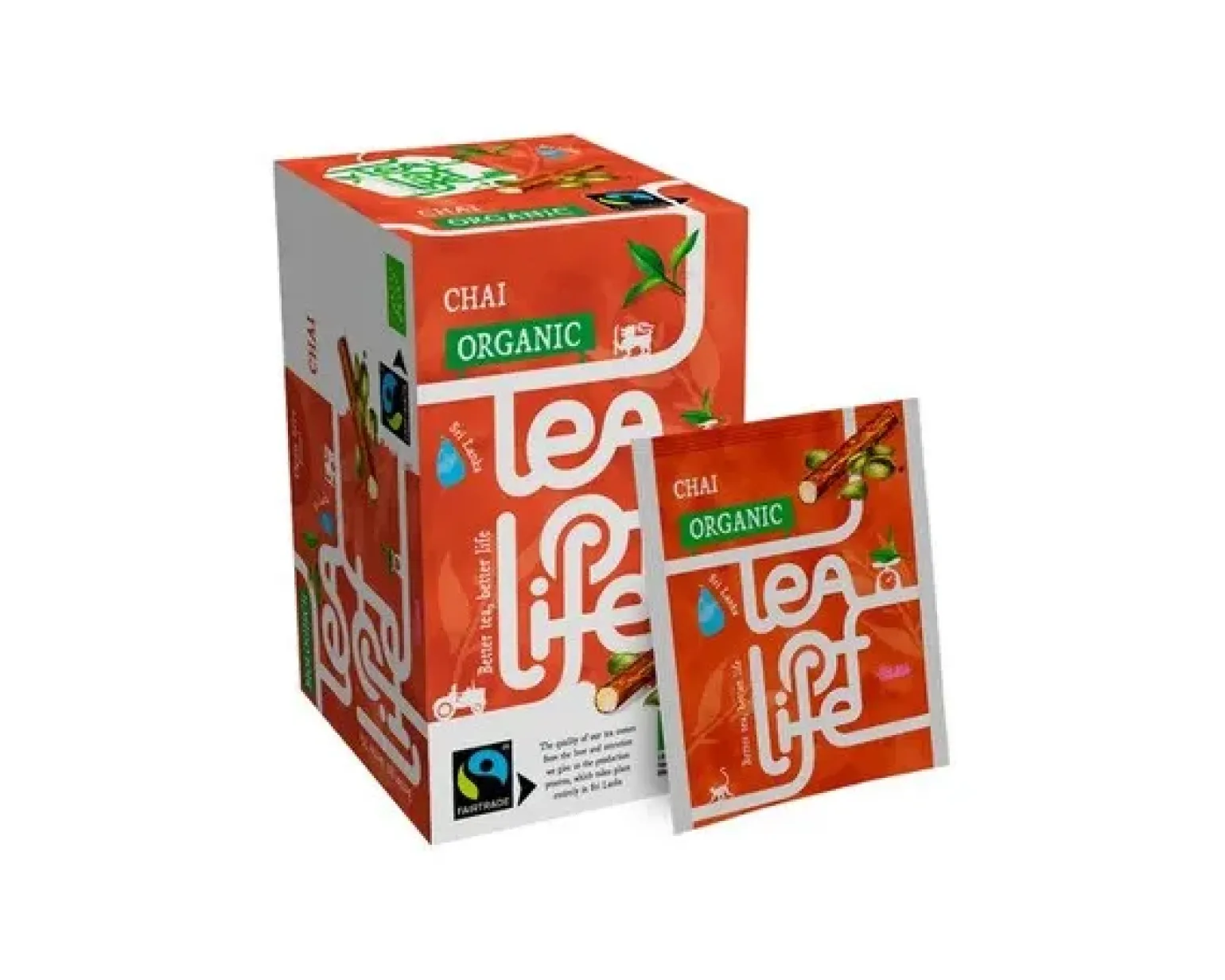 Tea of Life Fairtrade Organic Chai (25x 1.5 gram)