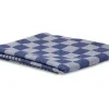 Theedoek Geblokt Blauw 70×70 cm (6 stuks)
