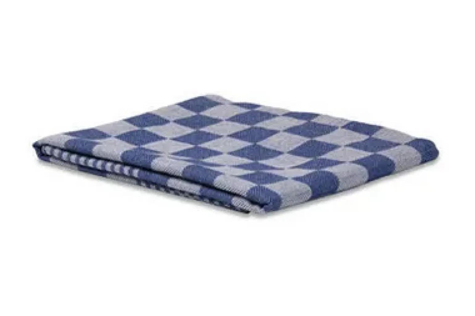 Theedoek Geblokt Blauw 70×70 cm (6 stuks)