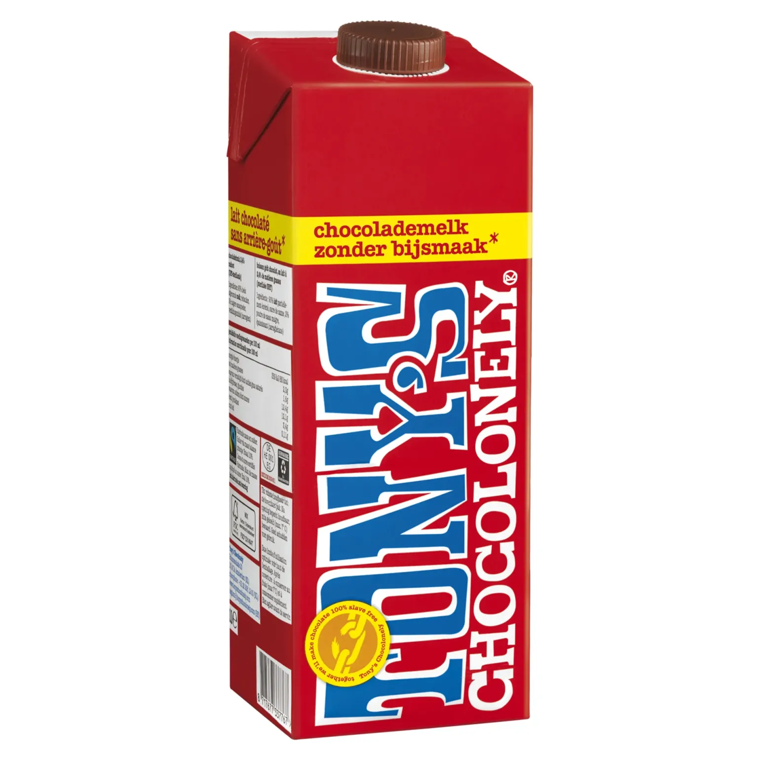 Tony’s Chocolonely Fairtrade Chocolademelk (8x 1 liter)
