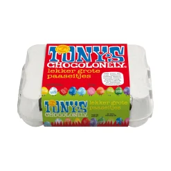 Tony’s Chocolonely Paaseitjes Assorti (12 stuks) OP=OP