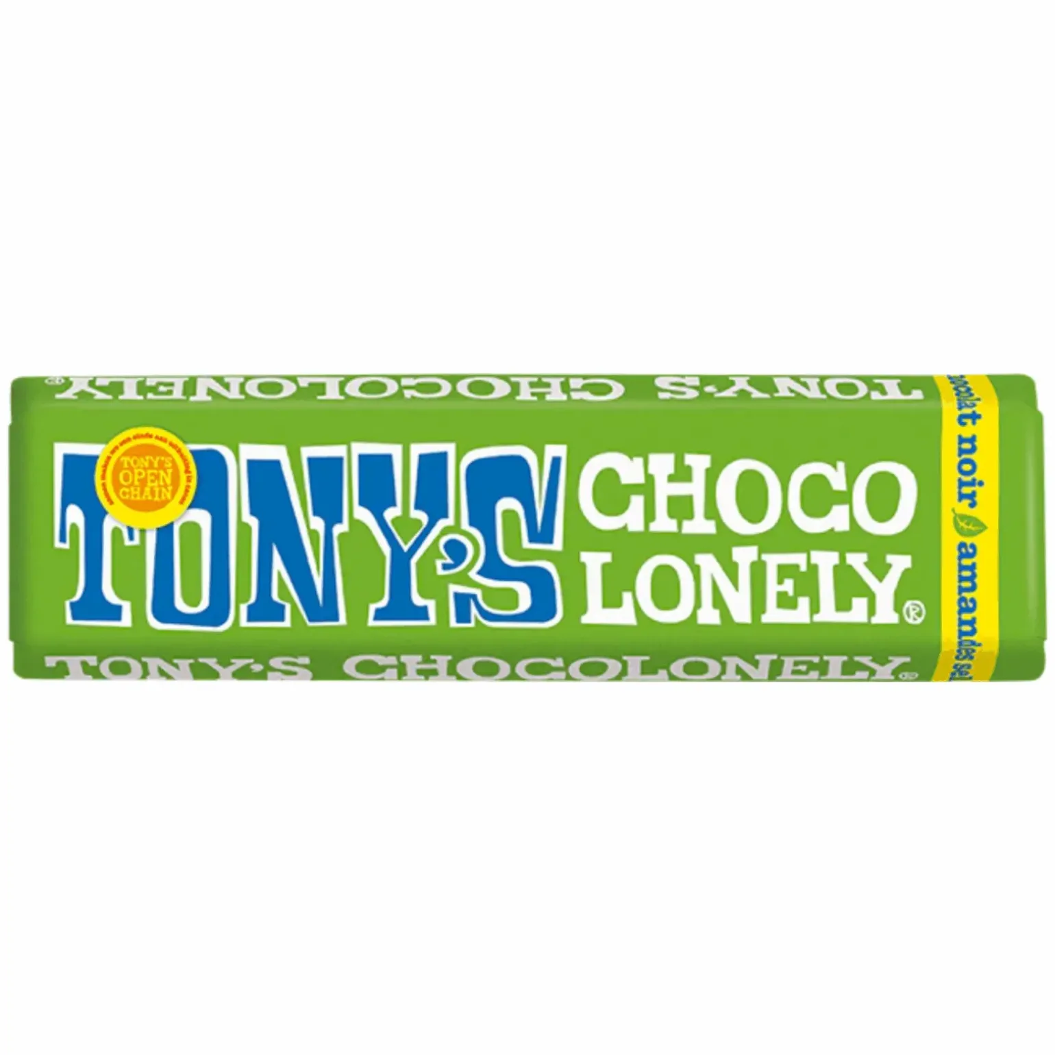 Tony’s Chocolonely Pure Chocolade Amandel Zeezout (35x 47gr)