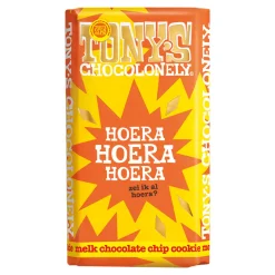 Tony’s Chocolonely Reep Hoera Melk Chocolate Chip Cookie (15x 180gr)
