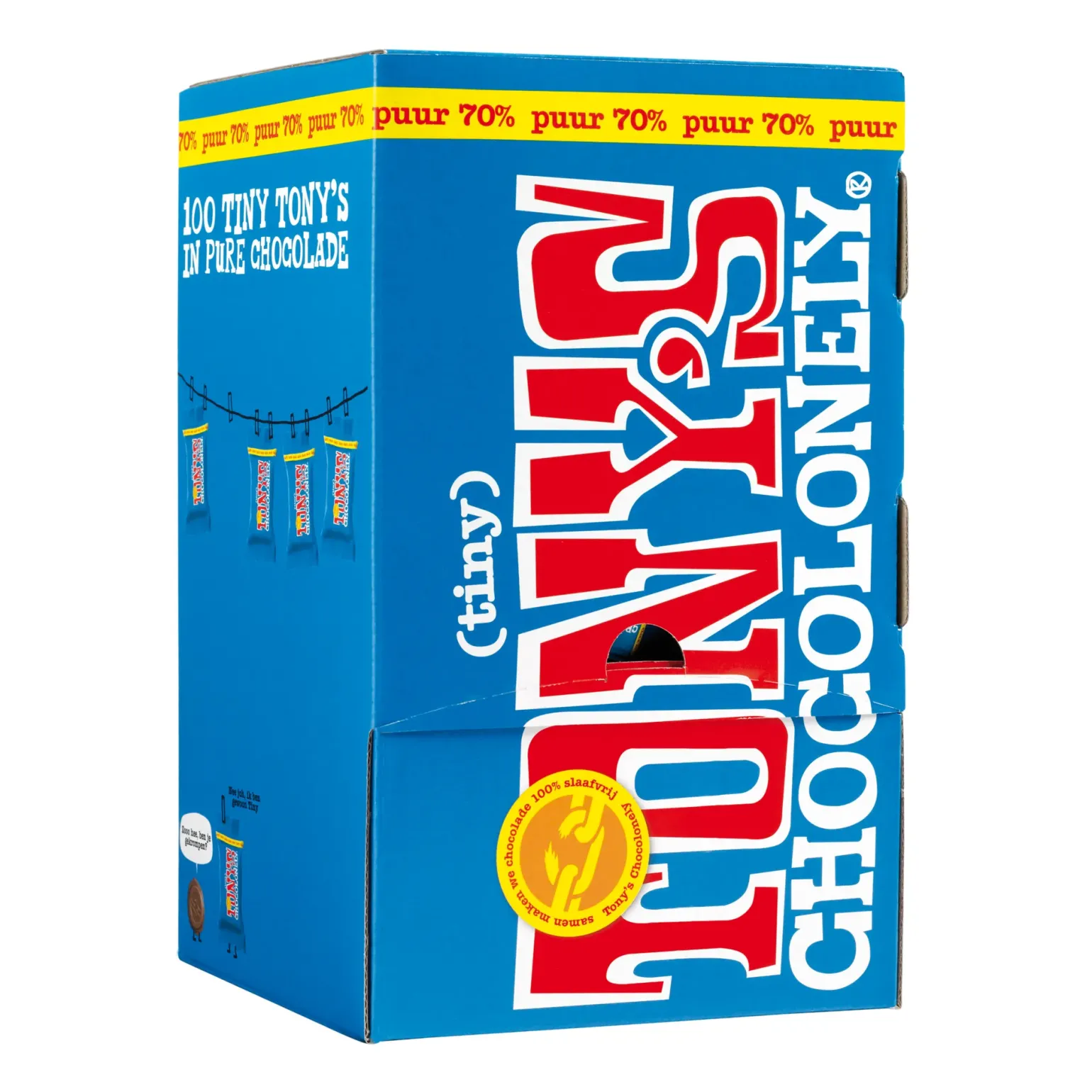 Tony’s Chocolonely Tiny Tony’s Pure Chocolaatjes (900 gr)