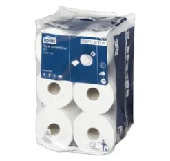 Tork Toiletpapier Smartone Mini 2lgs T9 111mtr 13.4cm (12 stuks)