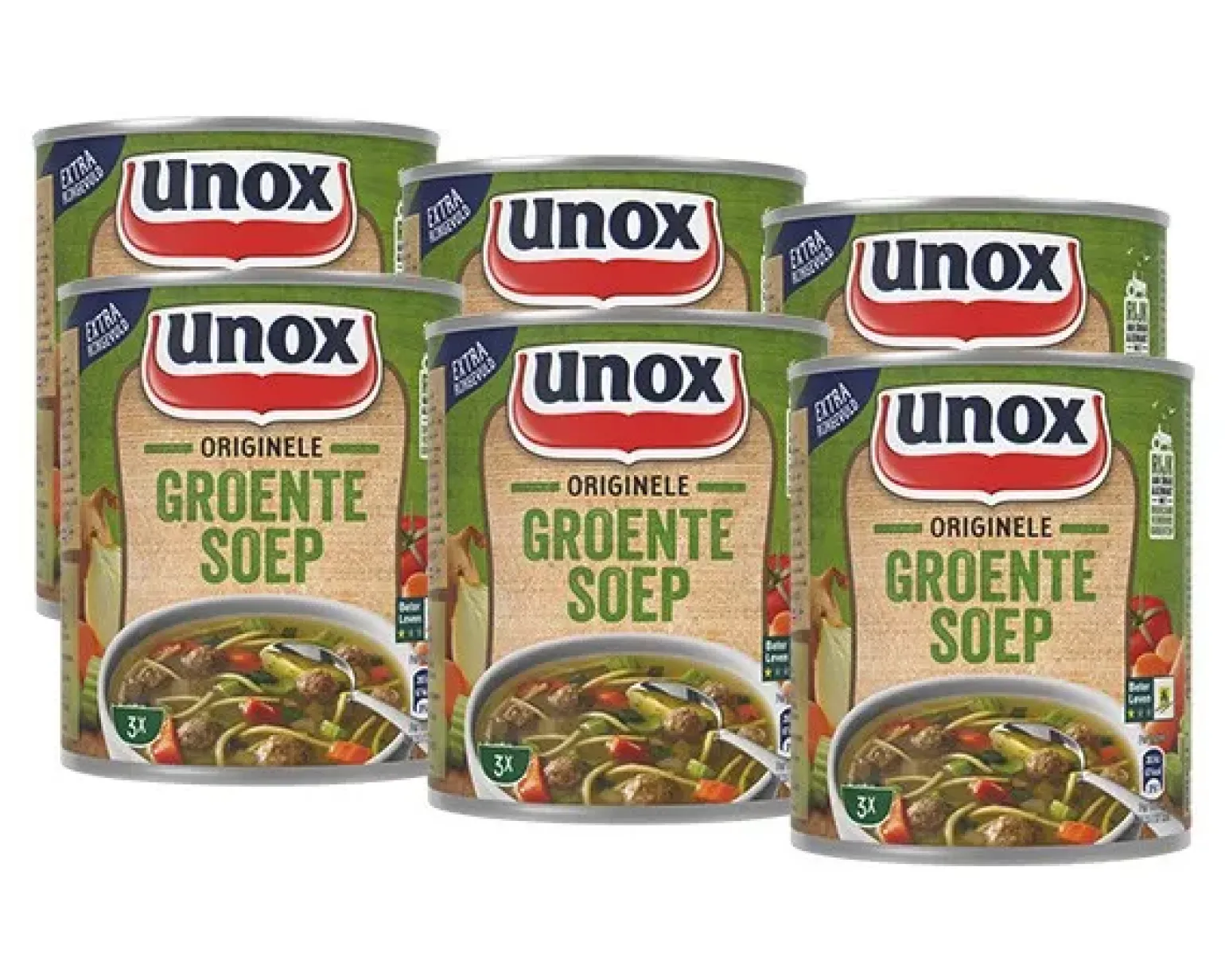 Unox Groentesoep Blik (6x 0,8 liter)