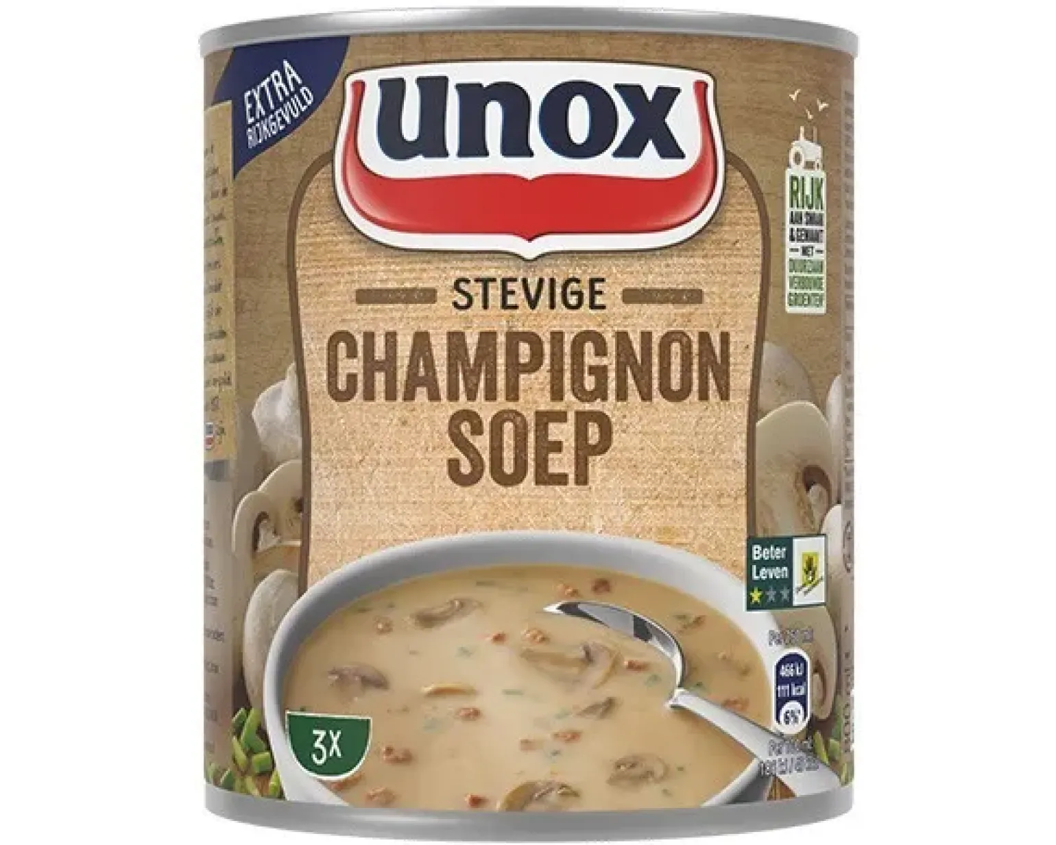 Unox Stevige Champignonsoep (6x 0,8 liter)