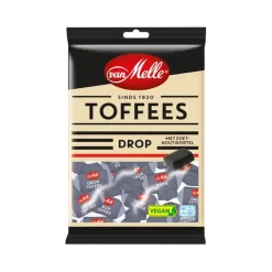 Van Melle Toffees Drop Vegan Zak (12x225gr)