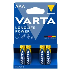 Varta AAA Longlife Power Alkaline Batterijen (10x 4 stuks)