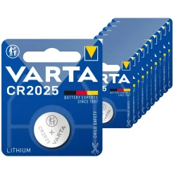 Varta CR2025 Lithium Knoopcel Batterij (10 stuks)