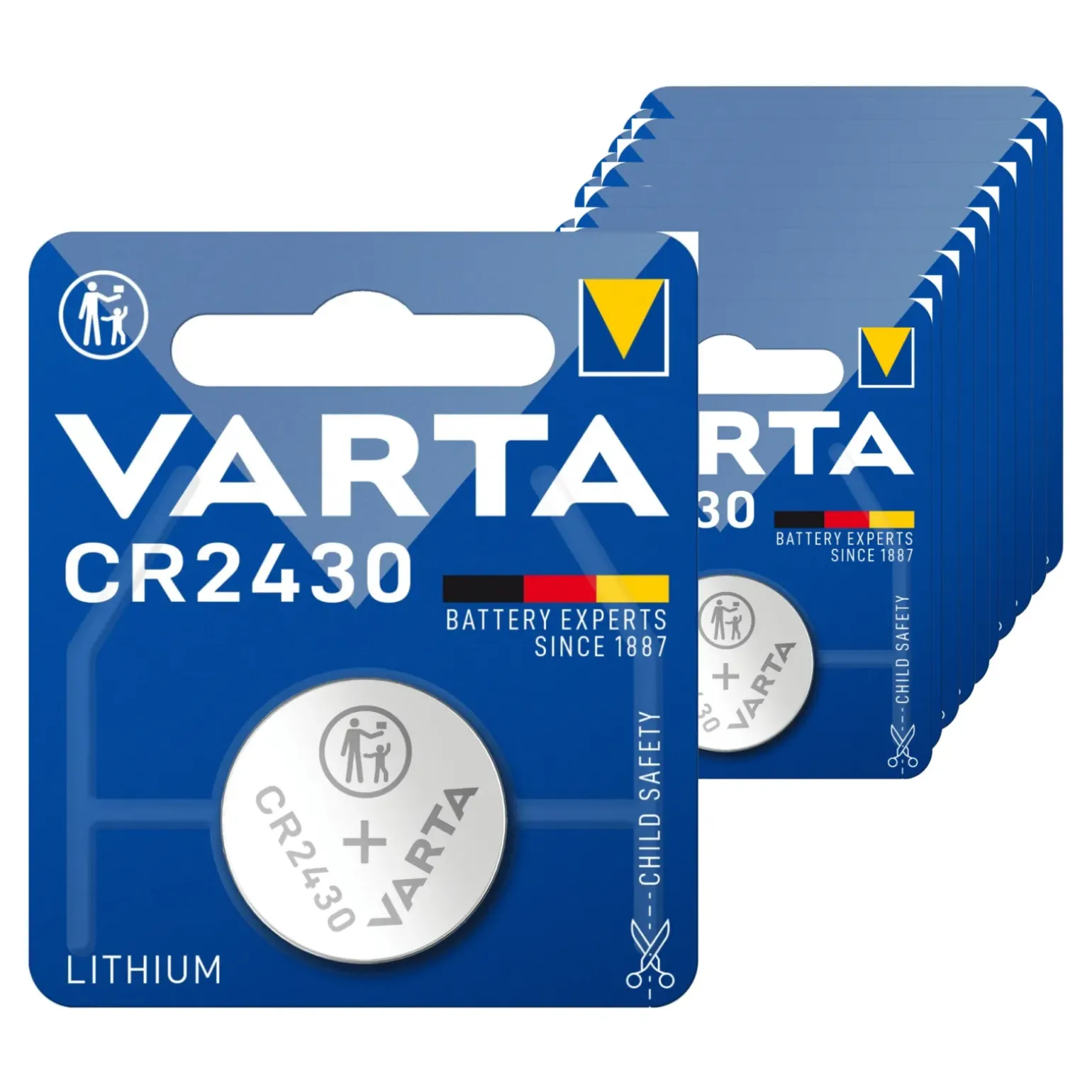 Varta CR2430 Lithium Knoopcel Batterij (10 stuks)