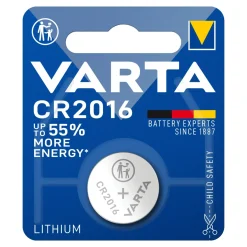 Varta CR2016 Lithium Knoopcel Batterij (10 stuks)