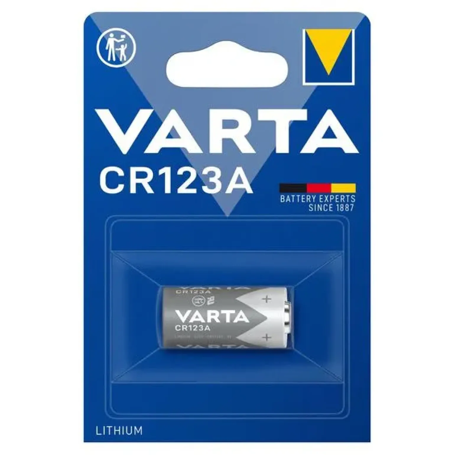 Varta lithium CR123A