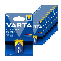 Varta Longlife Power Blok E 6LR61 9V (10 stuks)