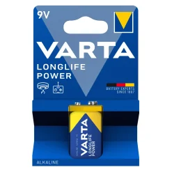 Varta Longlife Power Blok E 6LR61 9V (10 stuks)