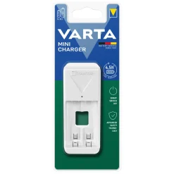 Varta Mini Charger Batterij Stekkerlader (4 stuks)