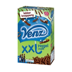 Venz XXL chocoladehagelslag melk (9x 380gr)