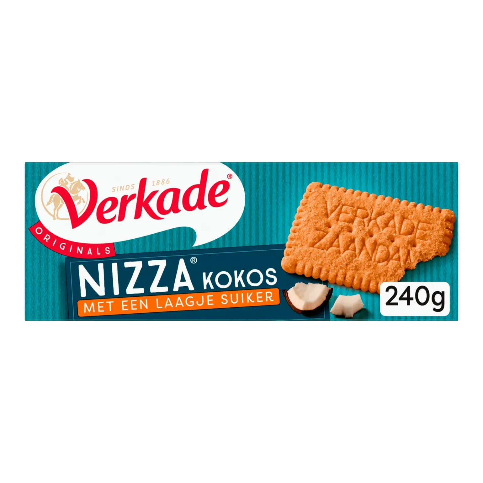 Verkade Nizza Kokos (4x 240gr)