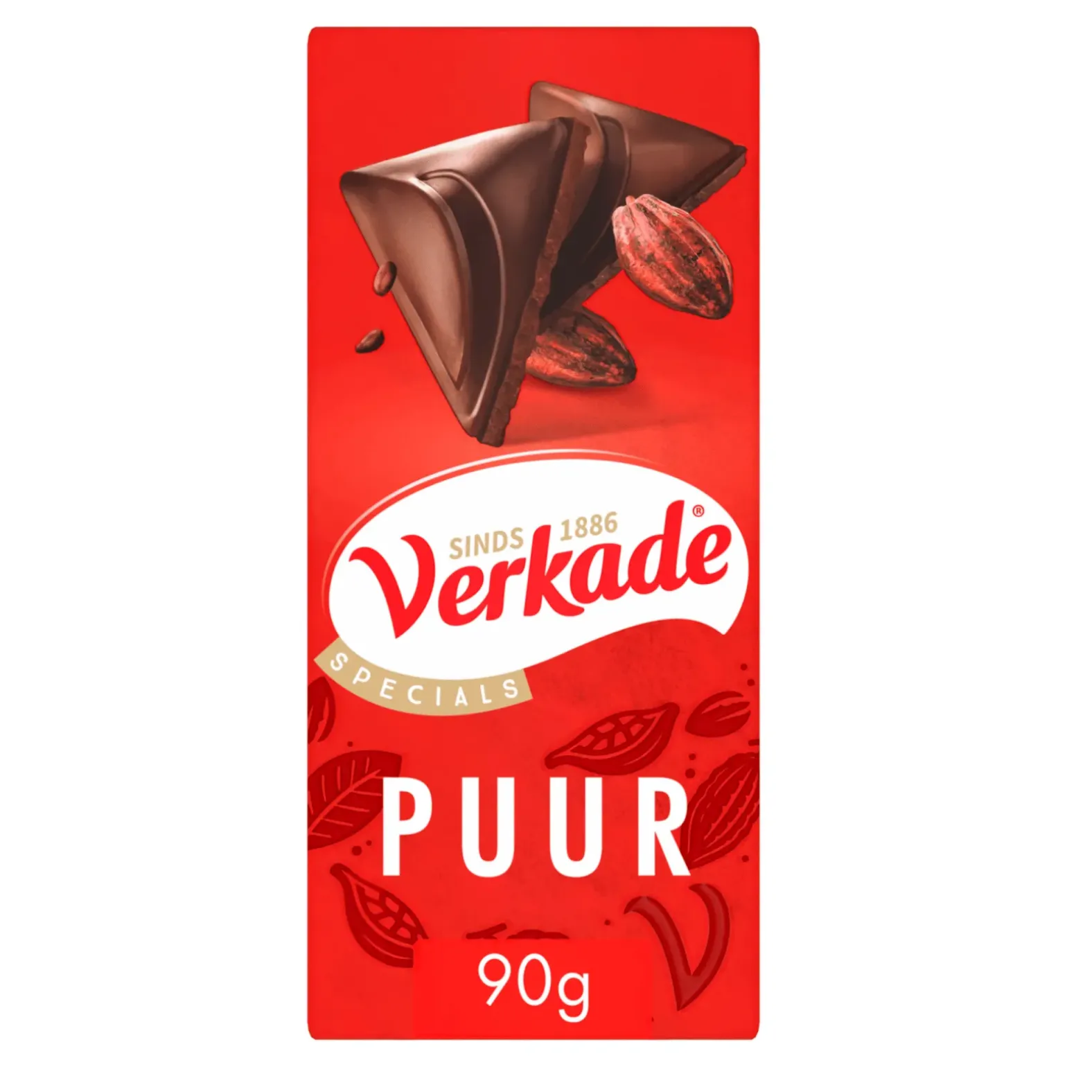 Verkade Reep Puur (12x 90g)