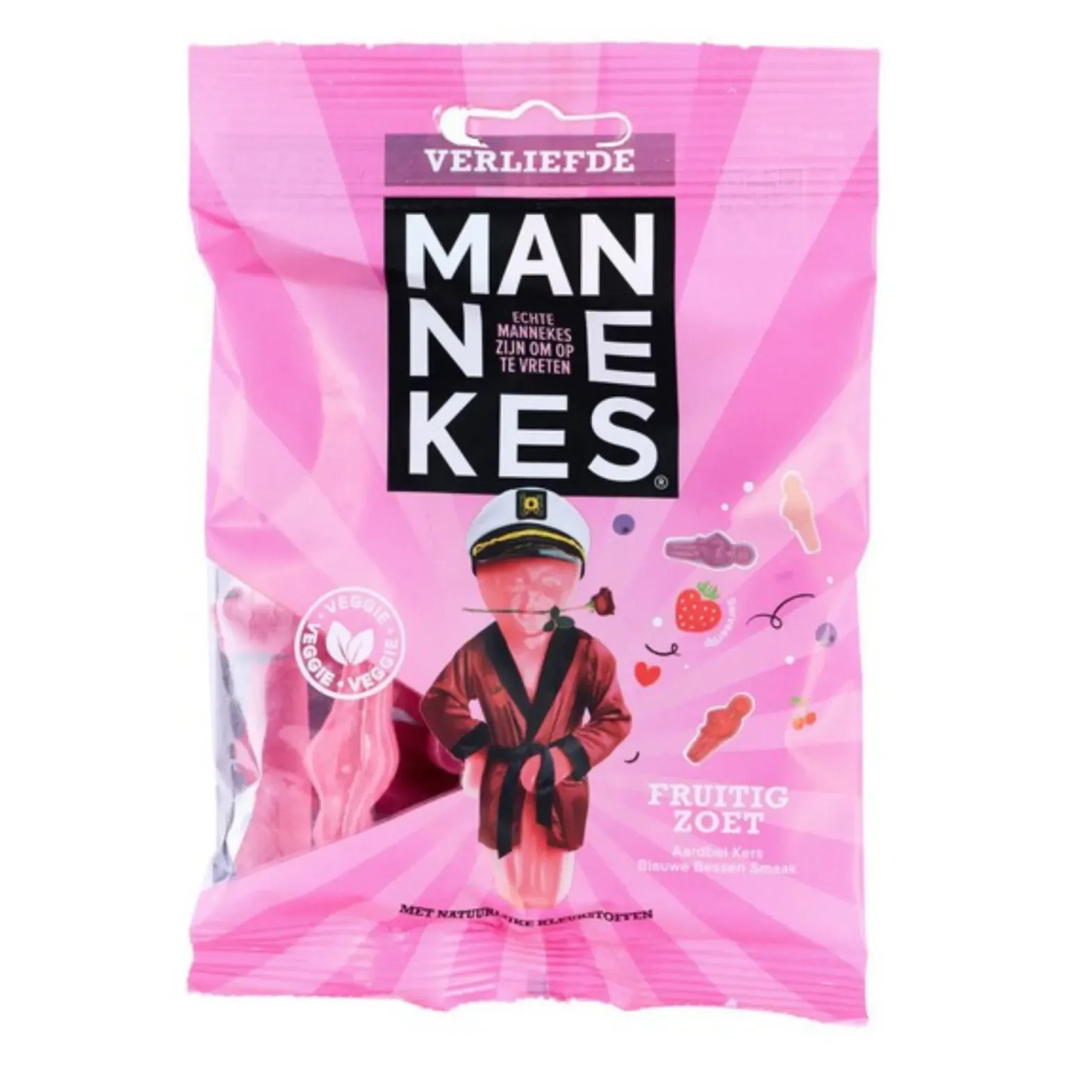 Verliefde Mannekes Zakje (25x 100 gr)