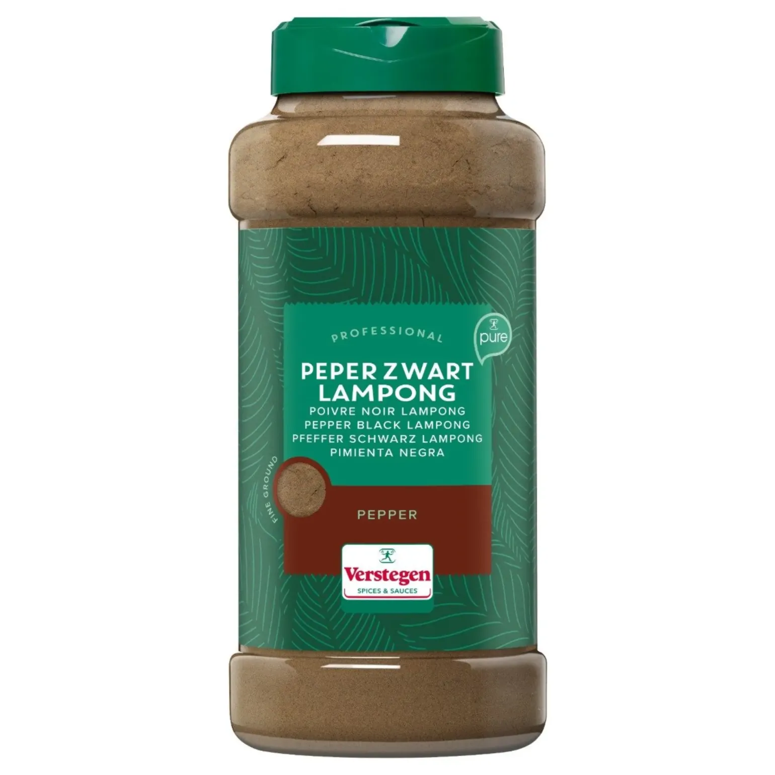 Verstegen Peper Zwart Lampong Gemalen (475gr)